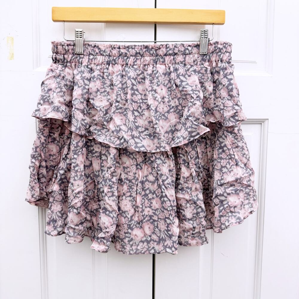 LoveShackFancy Ruffle Mini Skirt - Picture 6 of 12